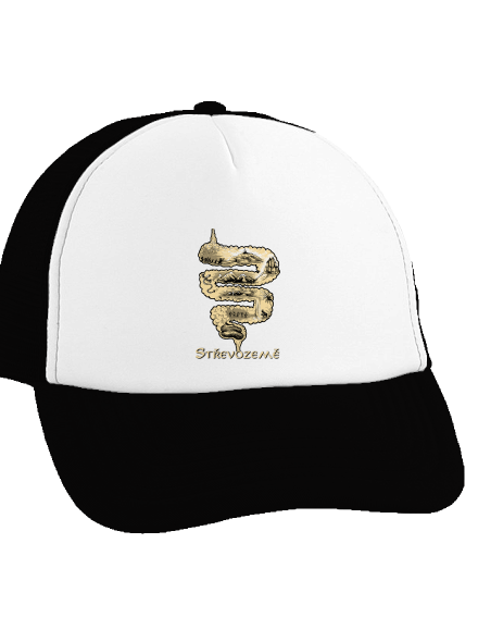 Střevozemě kšiltovka truckerka Black cap