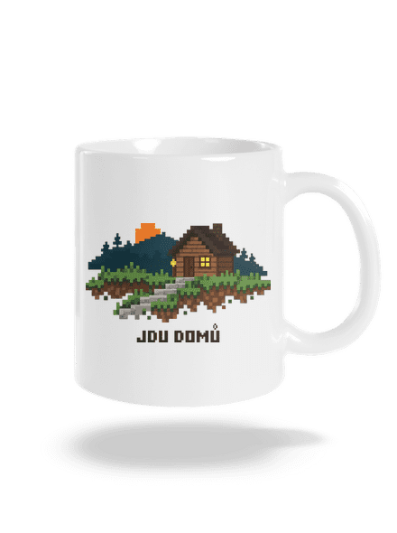 Jdu domů klasický hrnek White