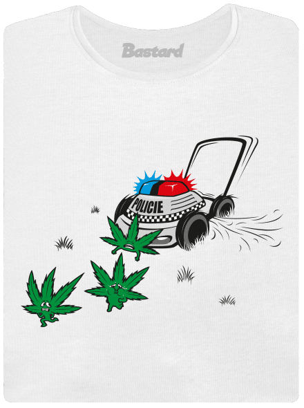 Ganja krize dámské tričko White