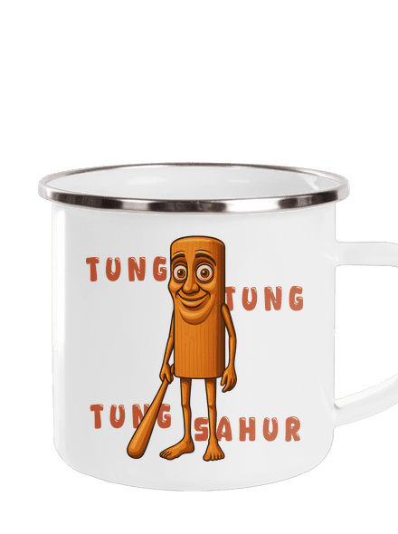 Tung Tung Tung Sahur – Italian Brainrot plecháček White