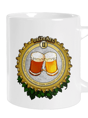 Pivní horoskop: Blíženec velký hrnek White