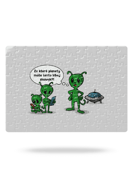 Ufouni s mobilem puzzle White
