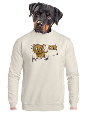 unisex mikina bez kapuce