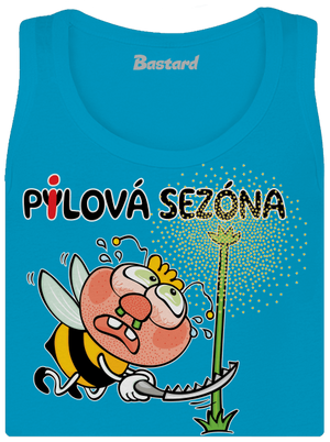 Pylová sezóna dámské tílko klasické Blue Atol