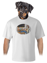 unisex tričko oversized