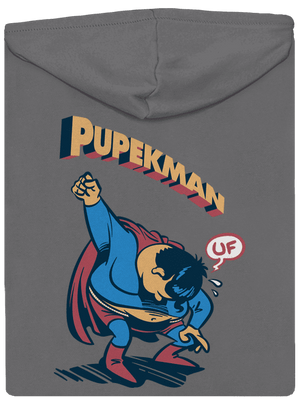 Pupekman dámská mikina na zip Steel Gray