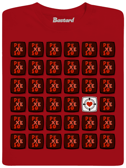 Pexeso dětské tričko Red