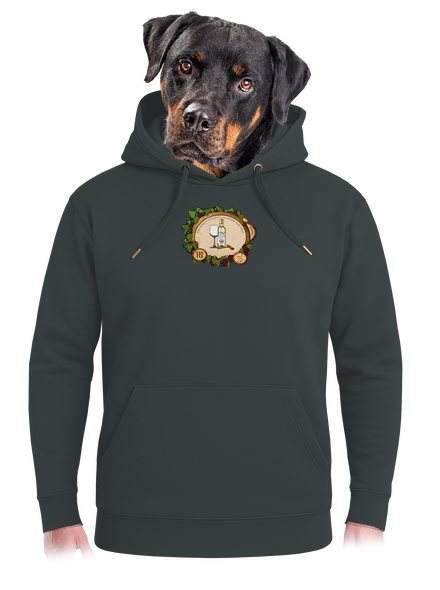 Vinný horoskop: Panna unisex mikina premium Charcoal
