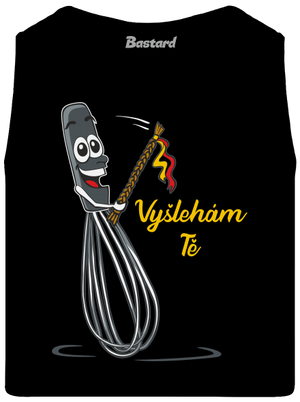 Vyšlehám Tě! pánské tílko Black