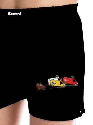 Santa se soby pánské trenky Black