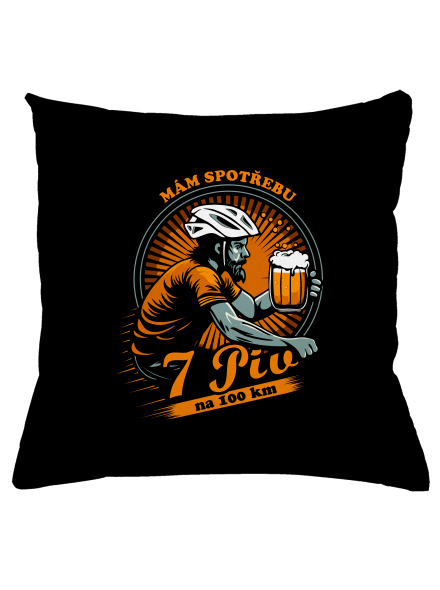 Spotřeba 7 na 100 polštář Black