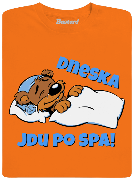 Dneska jdu po spa dětské tričko Orange