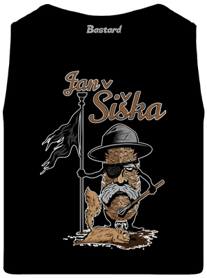 Jan Šiška pánské tílko Black