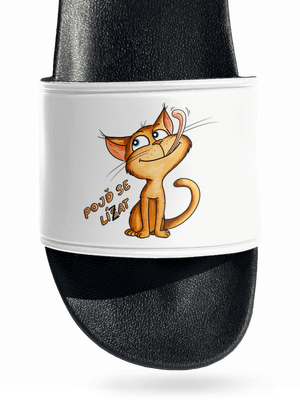 Pojď se lísat pantofle White