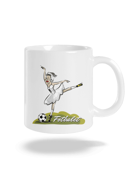 Fotbalet klasický hrnek White