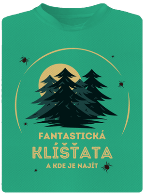 Fantastická klíšťata pánské sportovní tričko Mint Mal