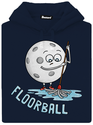 Floorball pánská mikina klokanka Navy