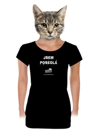 dámské tričko s lemem
