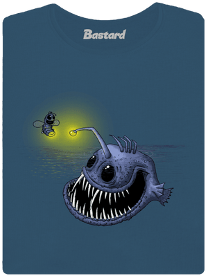 Světlo mého srdce dámské tričko premium Petrol Blue