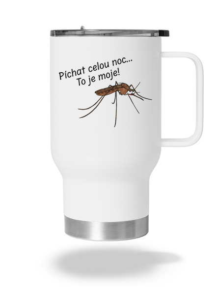 Komár s výdrží termohrnek White