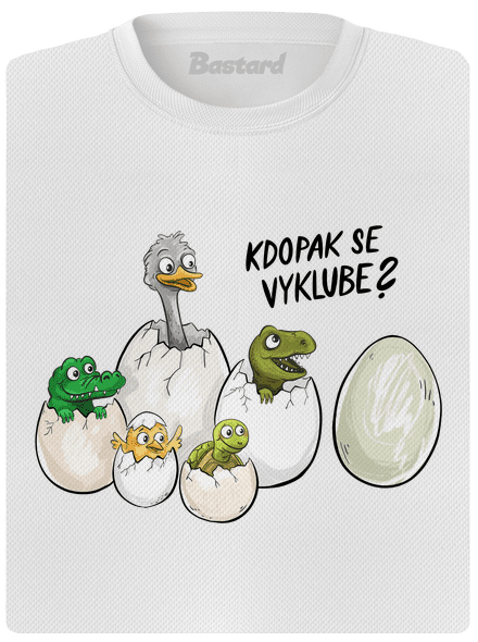 Kdopak se vyklube? dámské sportovní tričko White