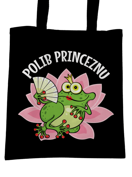Polib princeznu a prince taška Black