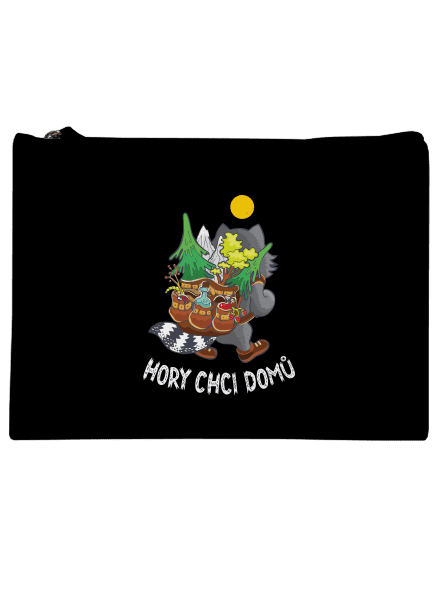 Hory chci domů taštička Black