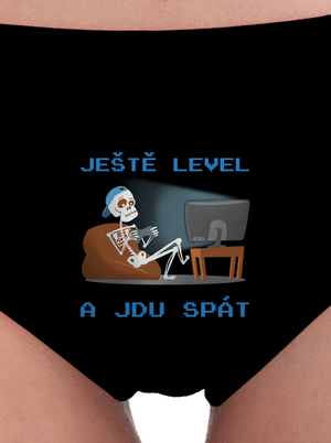 Ještě level dámské kalhotky Black