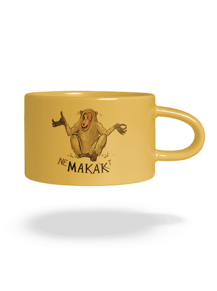 Nemakat hrnek makronka Yellow Macaron