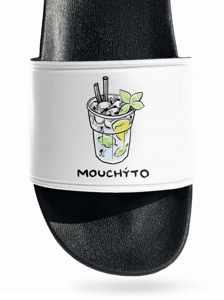 Mouchýto pantofle White