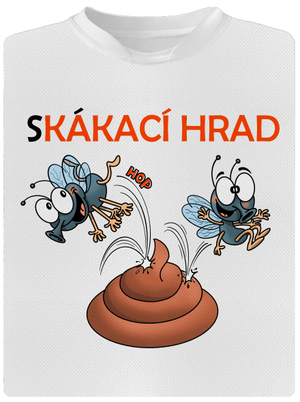 Skákací hrad pánské sportovní tričko White