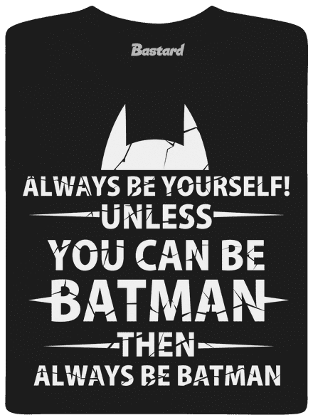 Batman pánské tričko Black