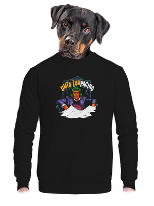 unisex mikina bez kapuce