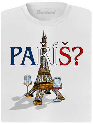 Paříš dámské sportovní tričko White