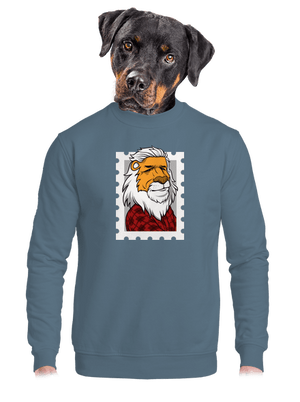 Můj prezident unisex mikina bez kapuce Nordic Blue