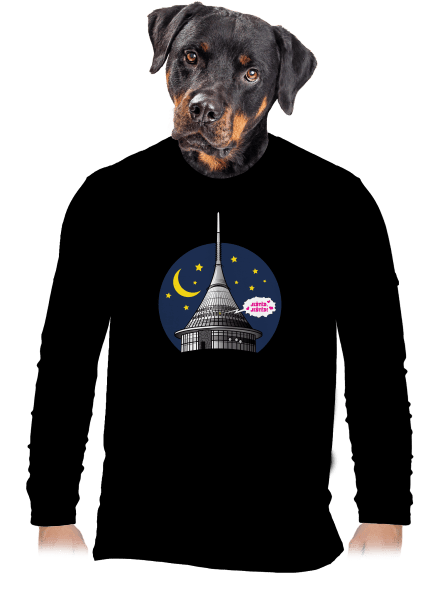 Ještěd pánské dlouhý rukáv Black