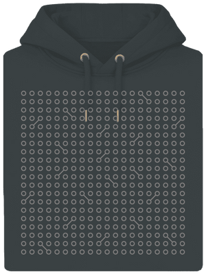 NYX 20 let unisex mikina premium Charcoal