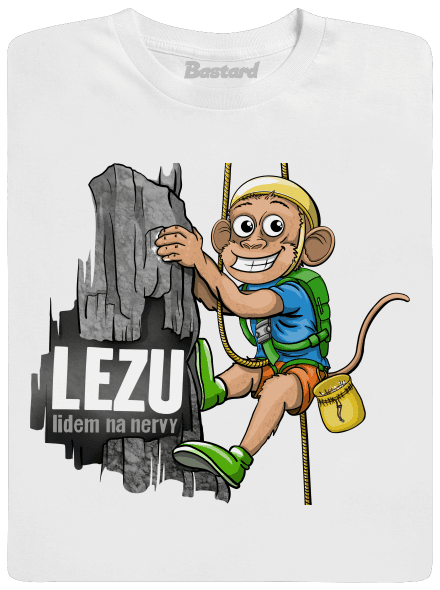 Lezu na nervy dětské tričko White