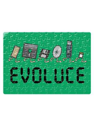 Evoluce úložiště puzzle White