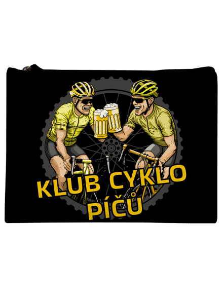 Klub cyklo píčů taštička Black