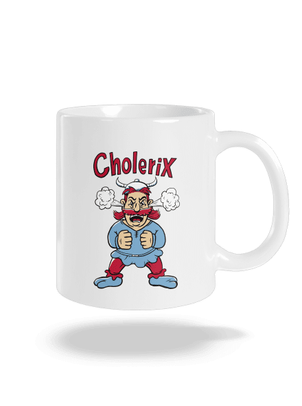 Cholerix klasický hrnek White