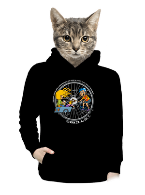 Cyklistický horoskop: Rak dámská mikina klokanka Black