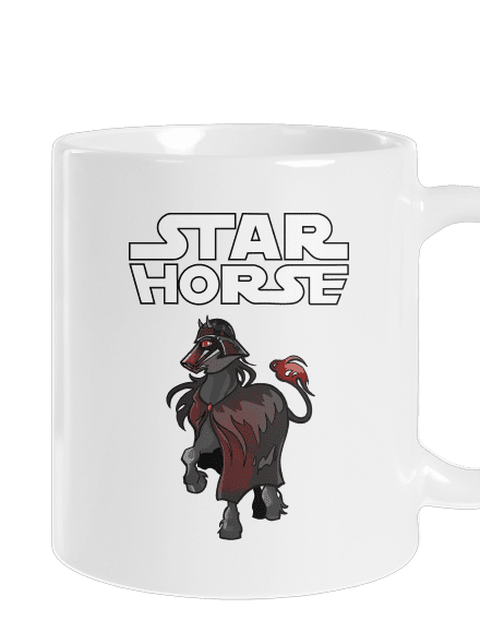 Star horse klasický hrnek White