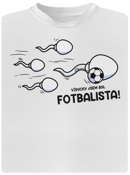 Vždycky jsem byl... dětské sportovní tričko White