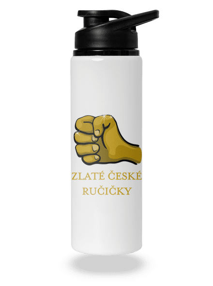 Ručičky lahev na vodu White