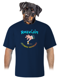 unisex tričko oversized