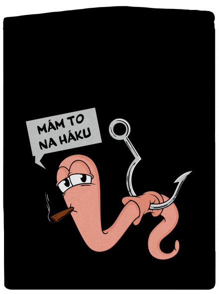 Na háku pánská mikina na zip Black