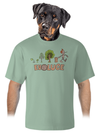 unisex tričko oversized