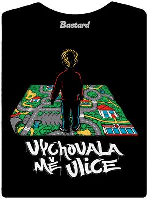 Vychovala mě ulice dámské tričko premium Black