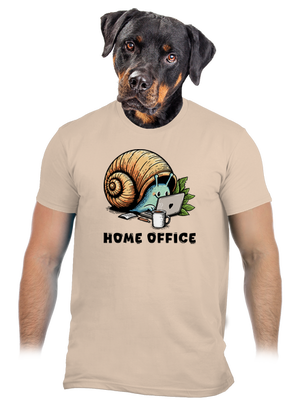 Šnekův home office pánské tričko Sand